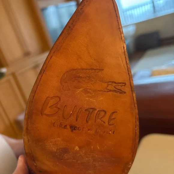 Authentic BUITRE Full-Quill Alligator Cowboy Boots – Cognac – Size 8.5 D Buitre Western Women Boots – VEARI main image 4